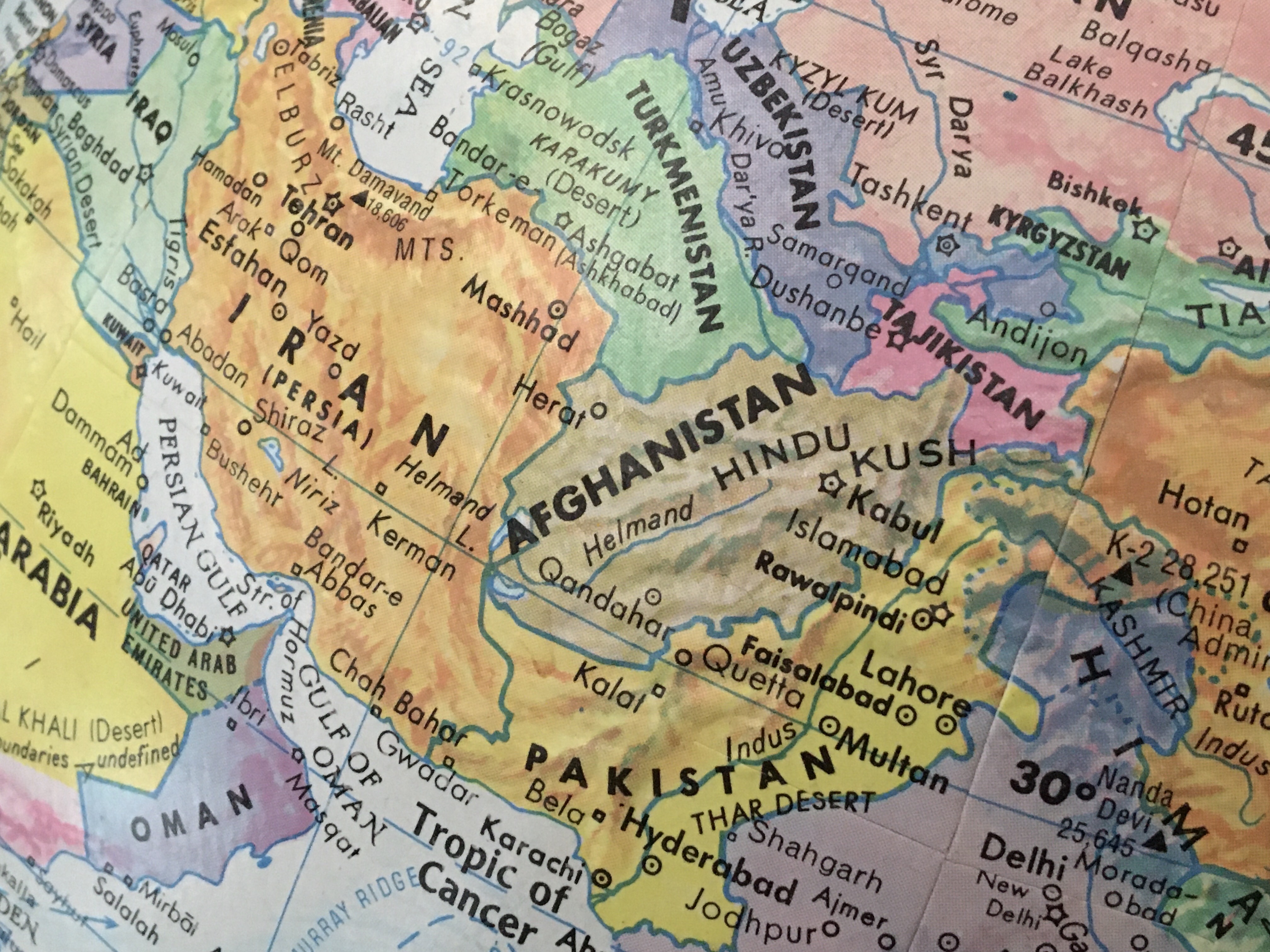 Afghanistan Map 2